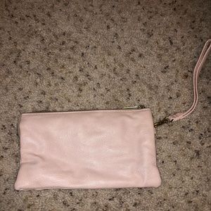 Pink clutch